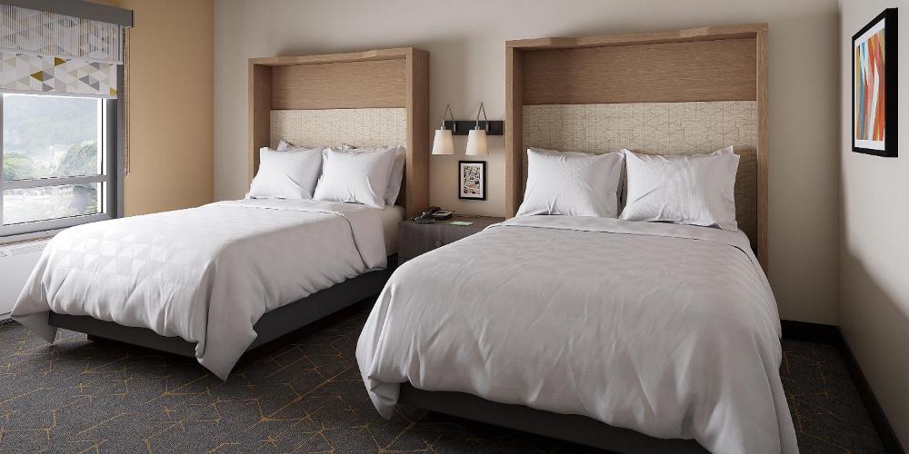 Standard Room with Two Queen Beds interior